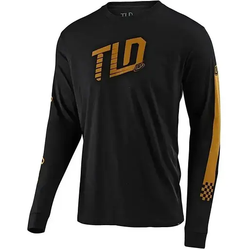 Кофта Troy Lee Designs Trackside L/S Tee Black S (1106-729813012)