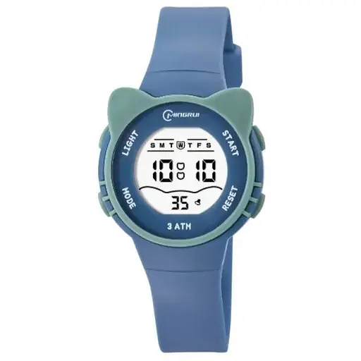 Цифровий дитячий годинник Mingrui MR2206L, синій