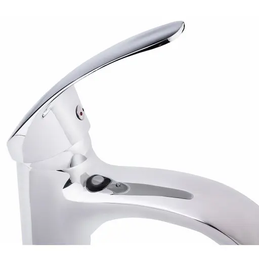 Смеситель для умывальника Lidz (CRM) Mars 81 001 00 Хром - фото 3