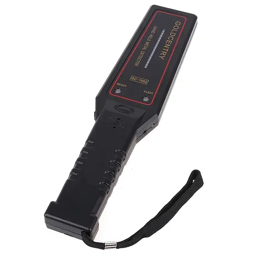 Ручной металлодетектор - досмотровый металлоискатель Goldcentry GC-1002 со шкалой уровня сигнала (100191) - фото 2