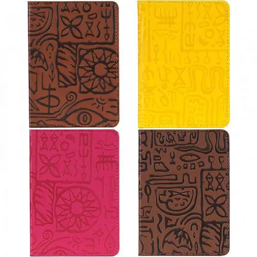 Обложка на паспорт-книжку "Узоры" ZS040 Color-it (6973795230393) МИКС - фото 1