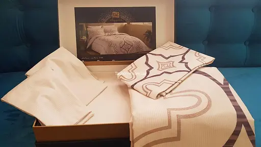 Комплект постільної білизни Ginza Murdum Tac Евро pbe0041749 - фото 2