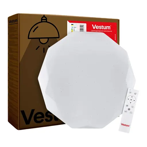 Светильник DIAMANT звездное небо 60W 395*55мм 3000К-6500К с ДК