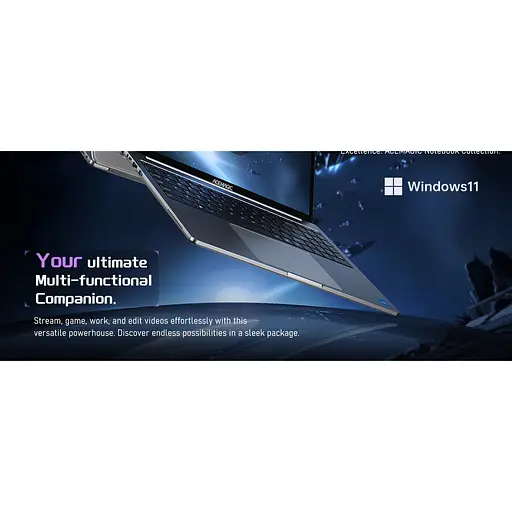 Ноутбук ACEMAGIC 16-inch, процесором Intel Alder Lake-N97, 16GB RAM 512GB SSD, Intel UHD графікою, Wi-Fi, BT5.0, Windows 11 Pro - фото 10