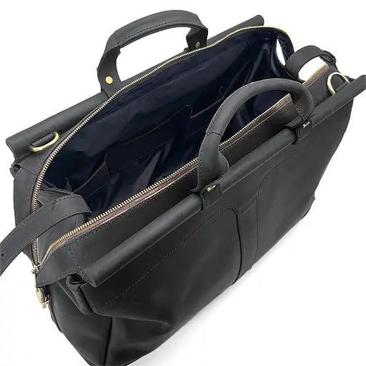 Саквояж большой Tarwa з натуральной лошадиной кожи 50х31х21 см sum0028209 - фото 4