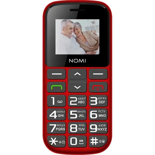 Телефон Nomi i1871 Red (красный)