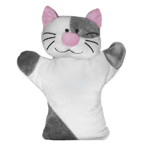 М'яка Рукавичка для цукерок Кот Мяу 28см