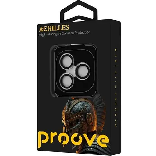 Захисне скло на камеру Proove Achilles для Apple iPhone 17 Pro/17 Pro Max Silver (CPPAIP17PM06) [157570] - фото 2