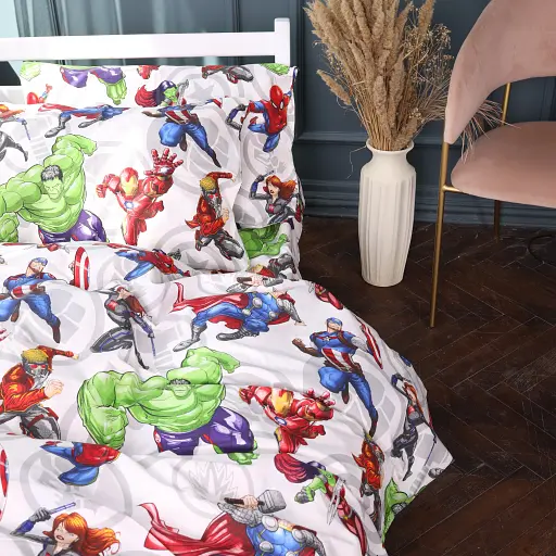 Підковдра MirSon Kids Time Hero Force бязь 110х140 см (2200011553986)