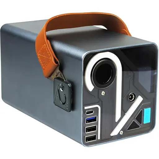 Зарядная станция O2 Project регулируемый DC 5V-24V USB-C 100W мощный большой емкости 80000 mAh 120W