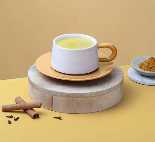 Суха суміш Monbana Golden Latte для приготування лате з куркумою та спеціями 350 г  - фото 2