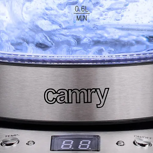 Стеклянный чайник 1,7 л Camry CR 1242 с регулировкой температуры - фото 8