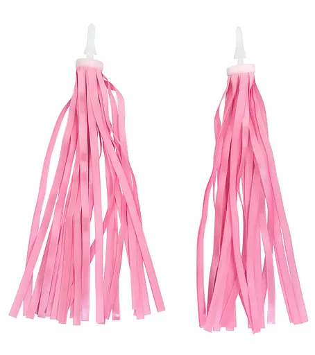 Ленты в руль детского велосипеда / самоката атласные однотонные розовый (G00019651)