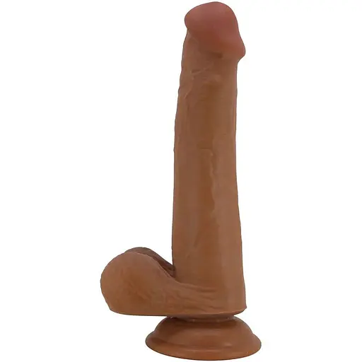 Фалоімітатор Pretty Love Sliding Skin Tallen 8.7" 22 см (коричневий)