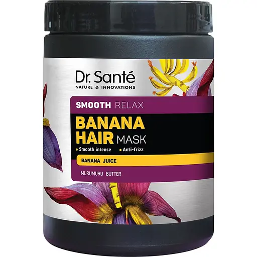 Маска для волосся Dr. Sante Banana Hair smooth relax 1000 мл