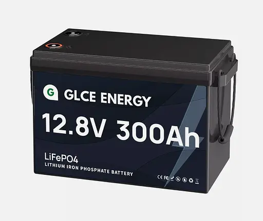 Літій-залізо-фосфатний акумулятор GLCE Energy 12.8V 300Ah 3840Wh LiFePO4