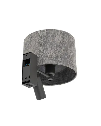 Бра, настінний світильник Nowodvorski 11677 Lago A E27|GU10 (R35) 10W|10W IP20 сірий - фото 4