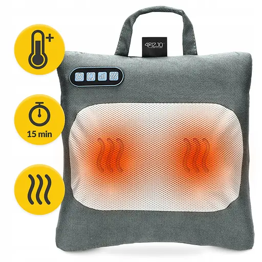 Подушка-массажер 4FIZJO Shiatsu Lite Black (P-5905973404136) - фото 5