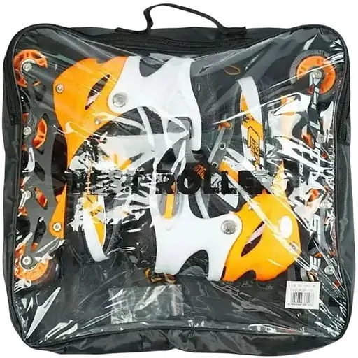 Дитячі ролики Best розмір 30-33 (61720-S) помаранчеві - фото 5