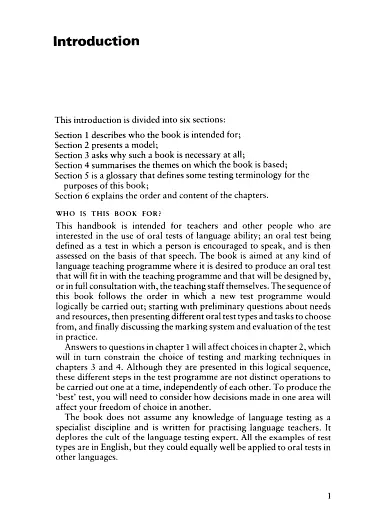 Testing Spoken Language. A Handbook of Oral Testing Techniques - фото 2
