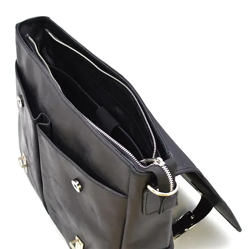 Кожаный мужской портфель TARWA 36х27х10 см sum0026042 - фото 7