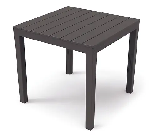 Стіл Progarden BALI 78x78x72  антрацит