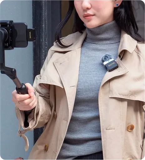 Микрофонная радиосистема Boya BY-M1V3 USB-C [86221] - фото 5