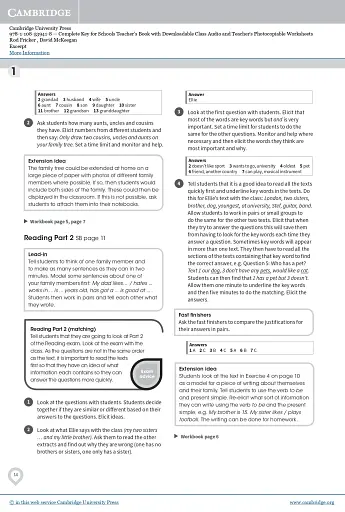 Complete Key for Schools Student Pack (SB w/o answers with Online Practice and WB w/o answers) - фото 6