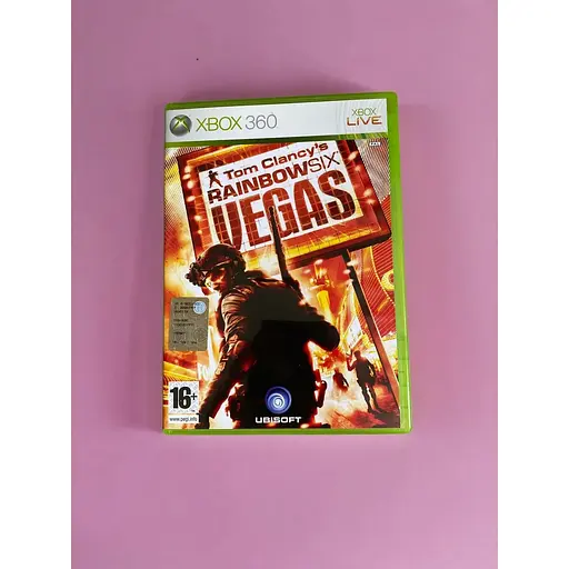 Диск с игрой на Xbox 360 лицензия Tom Clancy's Rainbow Six:Vegas, игра на Xbox 360 Tom Clancy's Rainbow