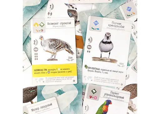 Настільна гра Ігромаг Крила: Птахи Океанії (Wingspan: Oceania Expansion) (укр.) (STM903) - фото 9