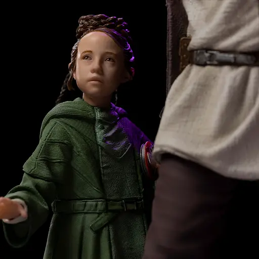 Статуэтка Star Wars Obi-Wan and Young Leia - Deluxe Размер 1/10 (Звездные войны) 20,4 см - фото 6