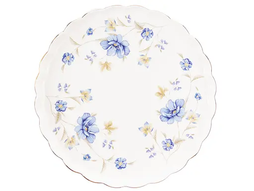 Уцінка. Блюдо для торта Lefar Лаура Блю, з кришкою, 29 см, білий (943-217) - фото 3