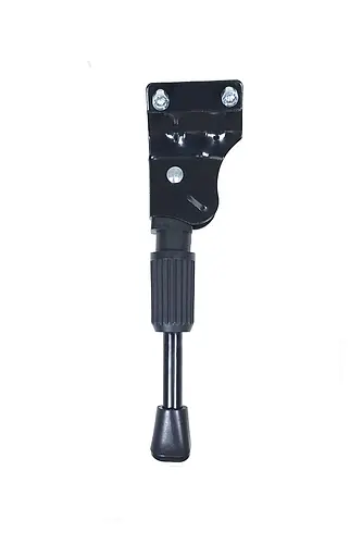 Підніжка на перо (планку) велосипеда під два болта 14" алюмінієва чорна (G0002166) - фото 1