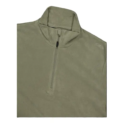 Флісова кофта CMP Men's Arctic Fleece Turtleneck Top Khaki XXL (1097-3G28037N-F876 54) - фото 4