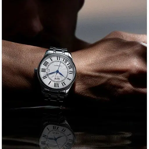 Годинник чоловічий наручний Carnival Vintage New (Сріблясті) - фото 7