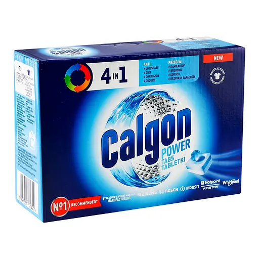 Уцінка. Засіб для пом’якшення води та запобігання утворенню накипу Calgon Powerball 4в1 у таблетках, 30 шт - фото 2