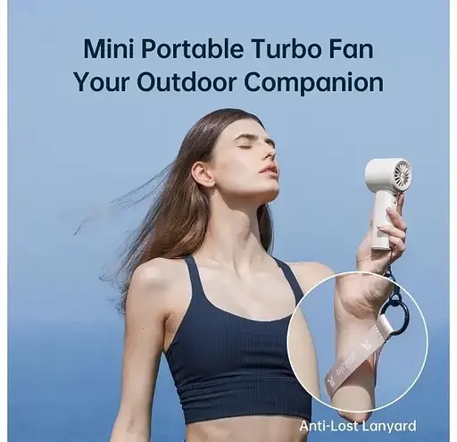 Вентилятор Jisulife Handheld Fan Pro1 белый - фото 6