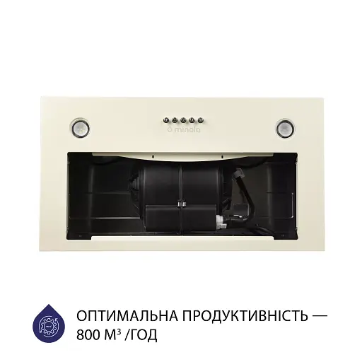 Вытяжка полновстраиваемая Minola HBI 5327 IV 800 LED - фото 3