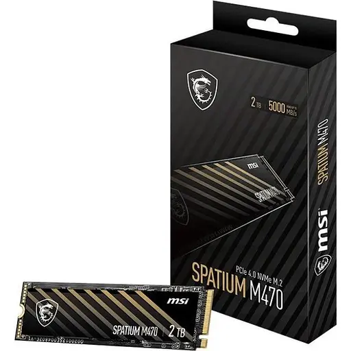 SSD накопитель MSI Spatium M470 Pro 2 TB (S78-440Q990-P83) [152998] - фото 5