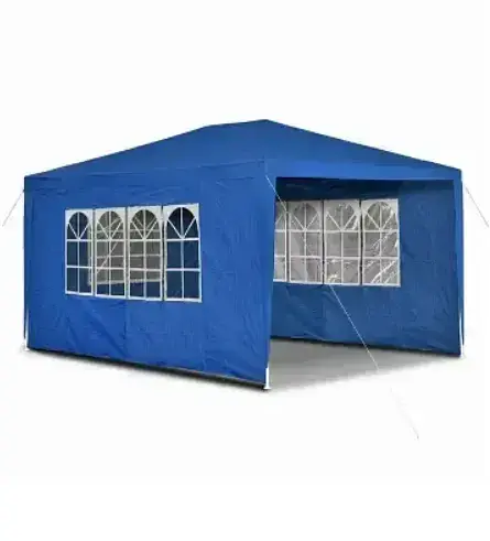 Садовий павільйон SpringFun 3×4 м синій колір простір комфорту і тіні - фото 2
