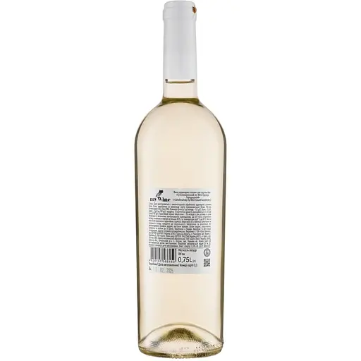 Вино My Wine Eduard Gorodetsky Сухолиманский белое сухое 0.75 л - фото 2