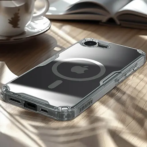 Чохол Nillkin TPU Nature Pro Magnetic для Apple iPhone 16e 6.1 Безбарвний прозорий - фото 7