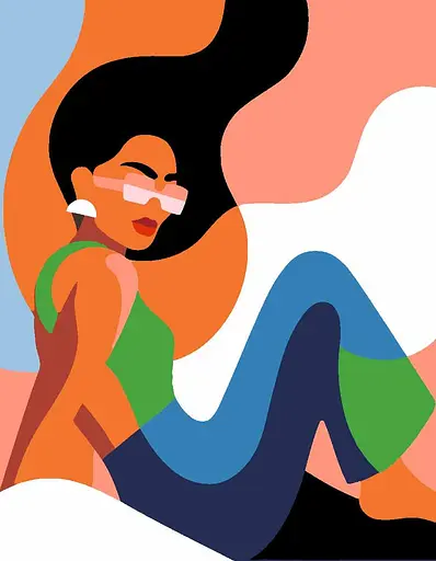 Картина за номерами Rosa Start Поп Арт 9.83 35x45 см