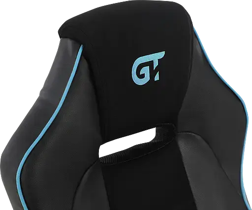 Геймерское кресло GT Racer черное с синим (X-2760 Black/Blue) - фото 6