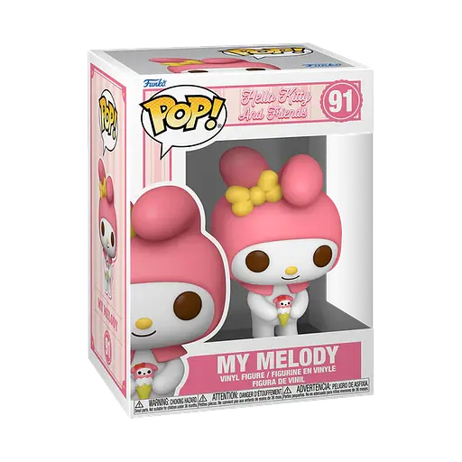 Фігурка Funko Pop Хеллоу Кітті Май Мелоді Hello Kitty My Melody 10 см FP HK 91 - фото 3