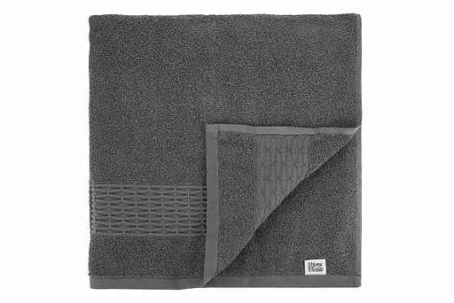 Набор полотенец махровых Ardesto Lotus 50х90 см 70х140 см 2 шт. 100% хлопок темно-серый (ART2357MC)  - фото 3