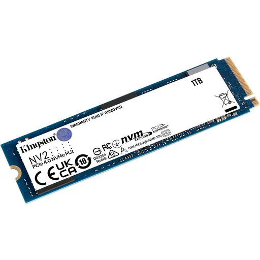 Накопитель SSD Kingston m.2 NVMe 1TB NV2 960 1024 (SNV2S/1000G) Б/у - фото 2