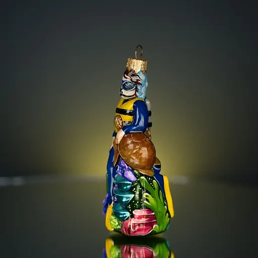 Ялинкова прикраса Різдвяні історії Дайвер скло (4820001064605) - фото 2