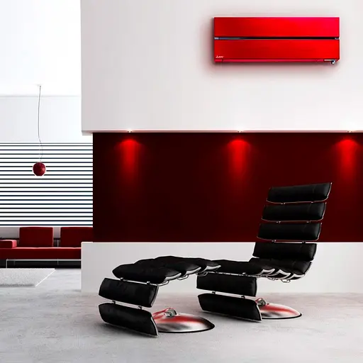 Спліт-система Mitsubishi Electric Premium Zubadan MSZ-LN25VGR-E1/MUZ-LN25VGHZ-ER1 Red Wine (129735) - фото 5