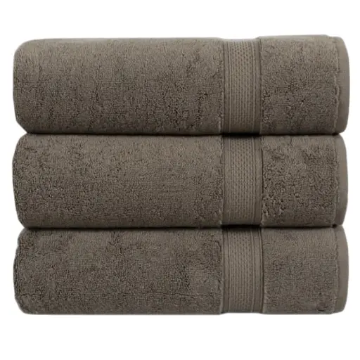 Полотенце махровое Lotus Home - Grand soft twist brown коричневое 50*90 (svt-2000022349307)